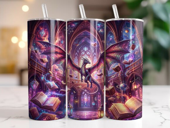 Fantasy Dragon Tumbler Wrap Graphics Review