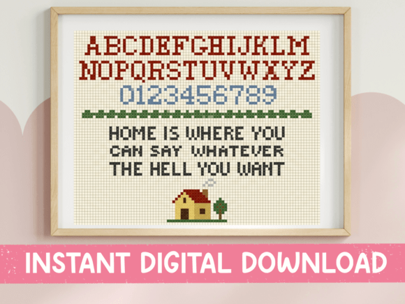Home Say Whatever Hell SVG for T-Shirt Designs and Graphics