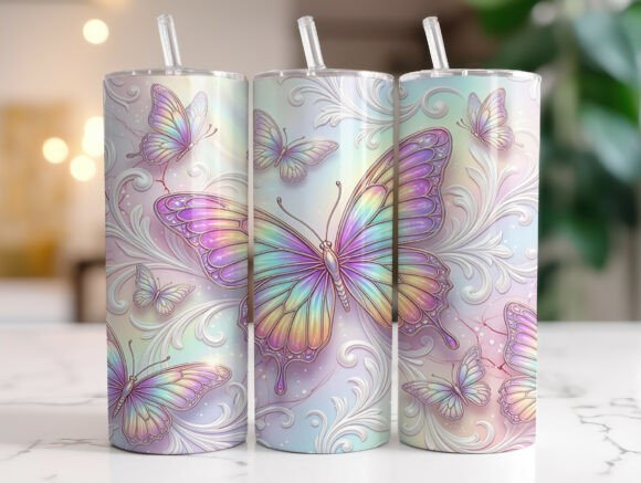 Pastel Butterfly Tumbler Wrap: A Designer's Honest Review
