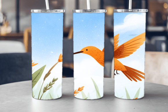 Spring Hummingbird Tumbler: An Embroidery Designer’s Review