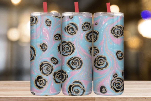 Vintage Floral Garden Tumbler Wrap – Graphics for Tumbler Wraps