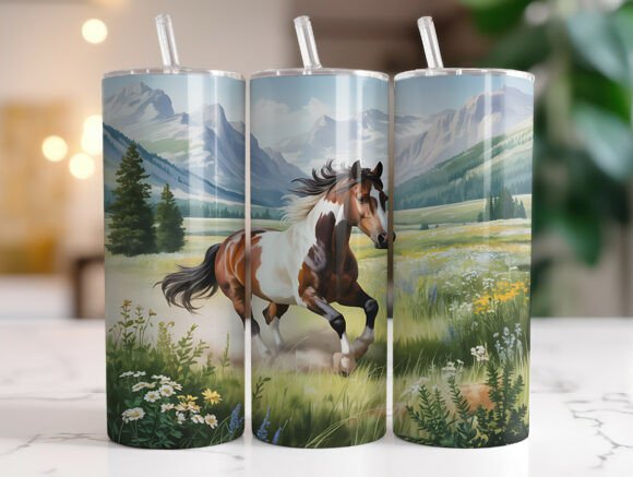 Wild Horse Meadow Tumbler Wraps Graphics Review